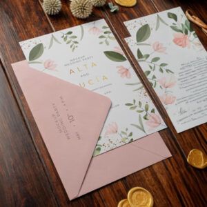 Invitaciones - Boda - Graduación - XV años - 50 piezas