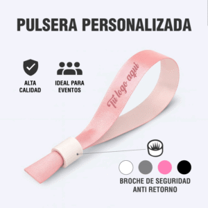 Pulseras de tela Satin