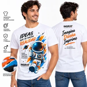 Playera HOMBRE - Estampado Personalizado