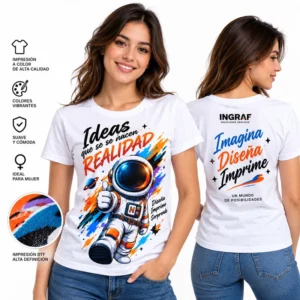Playera DAMA - Estampado Personalizado