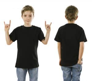 Playera Negra - DTF - Vinil Textil - Personalizada