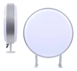 Anuncio Luminoso Led Circular 60cm Doble Cara - Impreso