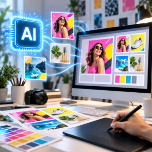 Servicio de diseño gráfico básico para impresión