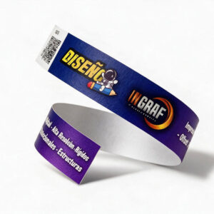 Pulsera PAPEL TYVEK - Impresión a Color