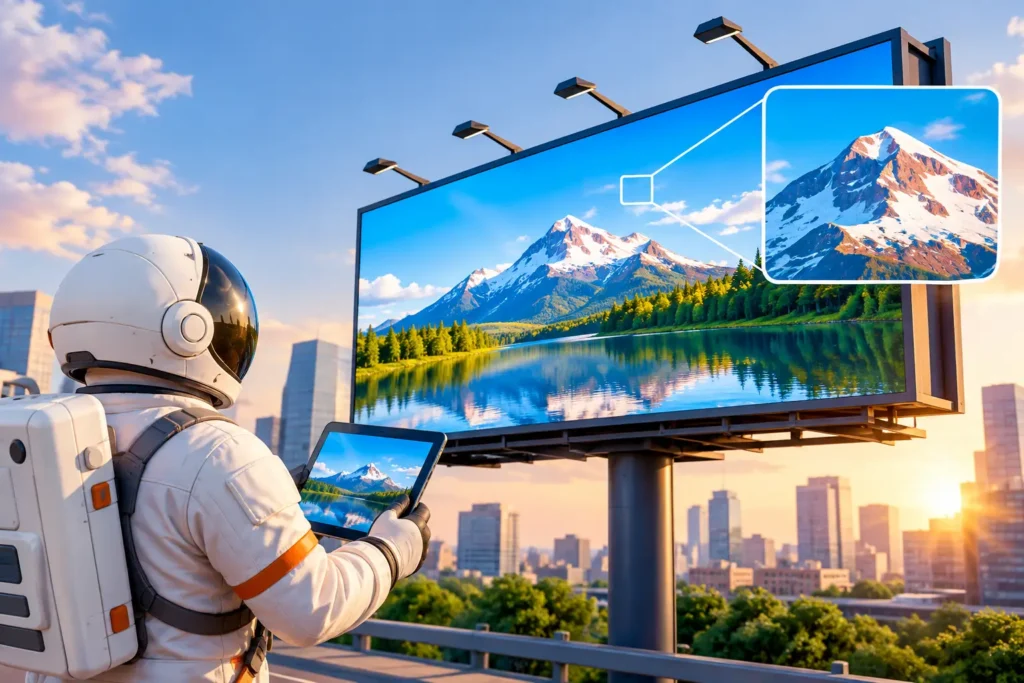 ¿Qué resolución necesitan los espectaculares?