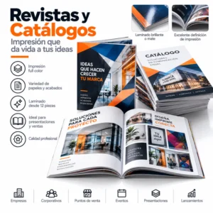 Impresión de Brochure - Revista - Catálogo