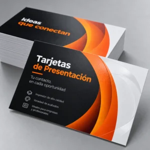 300 Tarjetas de presentación 9x5 cm (impresión digital)