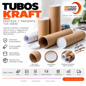 Tubos Kraft Cortados a Medida