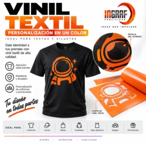 Corte vinil textil
